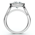 thumbnail image 3 of Pompeii 2 1/5Ct Diamond Luna Lab Grown Engagement Ring White, Yellow or Rose Gold, 3 of 6