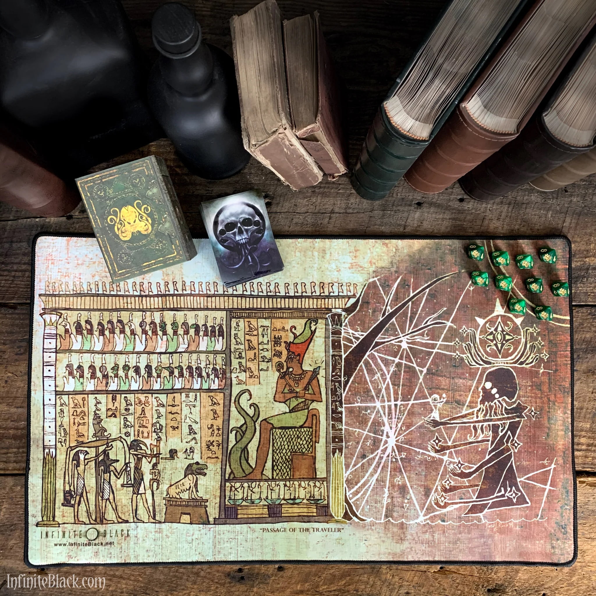 Infinite Black Passage of the Traveler Premium Playmat New