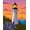 Blue, Pattern 7, variant on ODIKA 4'x6' Machine Washable Non-Slip Area Rug, Seashell Needlework High Traffic Rug, Blue, 618860