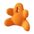 thumbnail image 3 of Almohada de apoyo lumbar, almohada lumbar, cojín ergonómico para asiento con soporte para la cintura, respaldo alto para sillón reclinable, cama, Naranja, 3 of 9