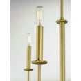 thumbnail image 5 of Maxim 10326SBR Wesley 6-Light Chandelier, 5 of 7