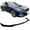 Gloss Black, variant on Ikon Motorsports Front Bumper Lip Compatible With 2018-2024 Infiniti Q50 Base/Non-Sport Models Matte Black PP Polypropylene 3PCS Add-On Front Lip Spoiler Splitter