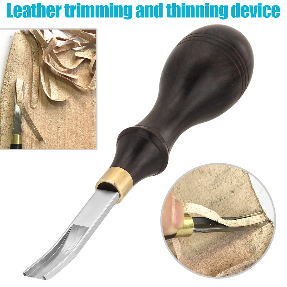 DIY Leather Cut Edge Beveler Groover Skiving Trimming Leather Craft Tools