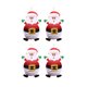 thumbnail image 1 of Guirnaldas colgantes de papel navideñas, papel crepé, divertida decoración navideña hecha a mano, farol de papel para decoración de pared y techo de , Papá Noel Hugo Manualidades colgantes, 1 of 9