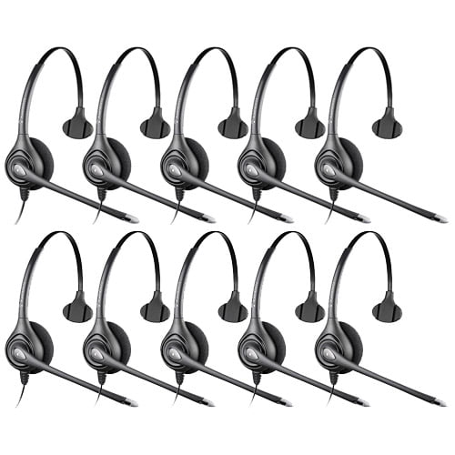as Plantronics SupraPlus Corded Headset HW251N for sale online 