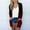 Red, variant on Turilly Womens Jackets Ladies Fashion Women's Casual Pocket Long Sleeve Printed Cover Up Cardigan Tops