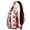 Olive-green-21, variant on Summer Beach Palm Trees Sling Backpack – Boho Style Crossbody Bag with Minimalist Palm Tree and Tropical Beach Sunset Patterns, Water-Resistant and Lightweight