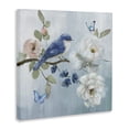 thumbnail image 2 of Stupell Industries Shabby Chic Blue Bird Tranquility Canvas Art, 17 x 17, by Nan, 2 of 8