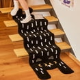 thumbnail image 4 of BFYDOAA - Alfombrilla de baño con forma de gato, antideslizante, para baño, para sala de estar, mesita de noche, ducha, 24 x 63 pulgadas, 4 of 5