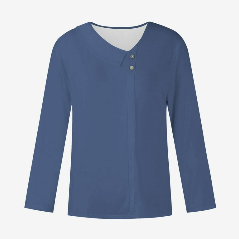 Casual Solid Tassel Patchwork Slit Asymmetrical Collar Tops Casual Solid Tassel Patchwork Slit Asymmetrical Collar Tops