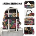 thumbnail image 3 of FORMRS Mini Backpack Purse for Women Travel Daypack Casual Shoulder Bag, Vibrant Flowers Pattern, 3 of 7