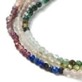 thumbnail image 4 of 5Strand Natural Mixed Gemstone Beads Strands Round Beads Faceted 2~2.5x2~2.5mm Hole: 0.5mm 190~196pcs/strand 15.35''~15.75''(39~40cm), 4 of 5