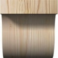thumbnail image 2 of 5 1/2"W x 6"D x 6"H Del Monte Smooth Corbel, Douglas Fir, 2 of 9