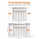 thumbnail image 3 of Organizador de cajones para cubiertos Lifewit, ampliable, blanco, grande, 3 of 8