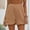 Khaki, variant on Babysbule Women Shorts Women's Fashion Solid Color Casual Wide Leg Loose High Waist Shorts Pants