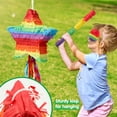 thumbnail image 6 of Joyfy Star Pinata for Kids Birthday Party 12.6"x 12.6"x 3" Party Supplies for Cinco De Mayo, Fiesta Taco, Luau Event, Mexican Theme Decoration, Taco Tuesday Event, 6 of 8
