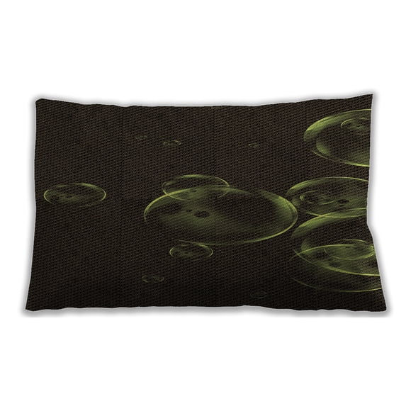 Ahgly Company Outdoor Rectangular Contemporary Lumbar Throw Pillow, 13 inch by 19 inch
