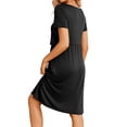thumbnail image 4 of Weardear Maternity Nursing Dresses Short Sleeve Breastfeeding Dress Maternity Clothes, 4 of 8