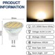 thumbnail image 2 of MR11 GU4 LED Bulb 12V 4W 3000K Warm White, 35W Halogen Equivalent Recessed Spotlight for Campers, 2 of 5