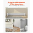 thumbnail image 6 of VEVOR Baseboard Heater Covers, Premium Series 5 ft Standard Electric Heating Unit Front Cover for Home Improvement, Heavy-duty Steel, Easy Installation for Bedroom Replacing Old Cover, White, 6 of 9