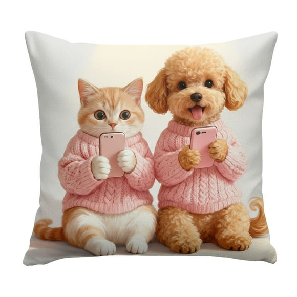 SDNall 45X45Cm Digital Printed Home Decoration Elegant Cushion Cover