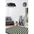 thumbnail image 4 of Elegance Chevron Rug Charcoal 5x7 Transitional 100% Polypropylene Indoor Decor, 4 of 6