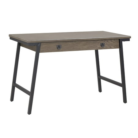 UPC: 0815199023378 | Leick Home Empiria Laptop Desk in Gray and Matte Black