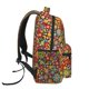 thumbnail image 3 of Disketp Hippie Peace Love Mochila Estampada para Hombre y Mujer – Mochila Ligera Clásica con Múltiples Bolsillos para Universidad, Trabajo y Viajes-One Size, 3 of 5