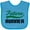 Turquoise, variant on Inktastic Future Runner Boys Baby Bib