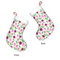 thumbnail image 3 of Honeii Tulips Flowers for Christmas Stocking,Large Xmas Stocking,Holiday and Family Stocking for Fireplace Christmas Holiday Party Decoration, 3 of 7