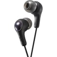 thumbnail image 1 of JVC - Wired In-Ear Headphones, Gumy Plus, Black, 1 of 2