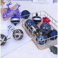 thumbnail image 4 of 16 piezas de adornos de bolas de Navidad de 6 cm, bolas de Navidad pintadas para decoración de fiestas, bolas de regalo navideñas colgantes para Año Nuevo, 4 of 5