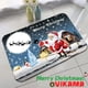 thumbnail image 2 of Alfombra de tierra de diatomeas estilo muñeco de nieve de Papá Noel de VIKAMA, alfombra antideslizante para entrada de baño y cocina, alfombra enjuagable, 2 of 5
