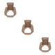 thumbnail image 3 of Cubierta de montaje Isofix Riwesomey para asiento trasero de coche para niños E90 E91 E81 E87 F20 Beige Tipo 1 NO1, 3 of 6