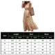 thumbnail image 2 of Vestido De Gasa Sin Mangas Vestido de lunares Vestido largo de encaje estilo bohemio para fiesta de vacaciones (Color arena S) Ygjytge para Mujer Color arena T L, 2 of 9