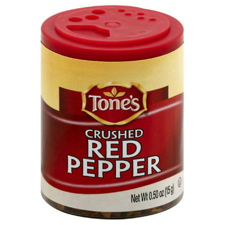 Tones Crushed Red Pepper, 0.5 Oz (Pack of 6)