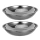 thumbnail image 4 of 2 bandejas electrónicas para báscula, plato de pesaje de acero inoxidable, báscula metálica para alimentos, ideal para joyería, líquidos y polvos, suministros de laboratorio, 25 cm, 4 of 7