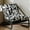 Graffiti B, variant on Lazy Sofa Chair, Modern Upholstered Armchair, Leisure Chair, Single Recliner, Simple Lounge Chair, Metal Frame Sling Accent Chair for Bedroom,Living Room,Backyard,Balcony,White a