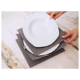 thumbnail image 6 of Keepsakes Dish Storage Box - Stackable, Reinforced Handles, China Storage, Brown, 6 of 9