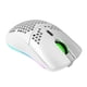 thumbnail image 2 of Ratón universal inalámbrico para juegos, 3200 DPI, 7 modos de luz, 6 botones, carcasa de panal Blanco, 2 of 9