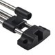 thumbnail image 3 of Movable Crossbar Clothes Hanger Top Mount Wardrobe Closet Rail Rod Cold Rolled Steel Hanging Clothes 250/300/350/400mm, 3 of 10