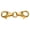 Gold B, variant on Double Lobster Clasp Extender,Gold Plated 925 Silver Claw Connector Bracelet Extension Clasp Small Bracelet Extender Necklace Shortener Clasp for DIY Jewelry Making