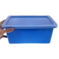 thumbnail image 3 of KALLORY 2Ud Cajas De Almacenamiento Plástico Apilables Con Colores Surtidos Ideal Para Organizar El Hogar, 3 of 8