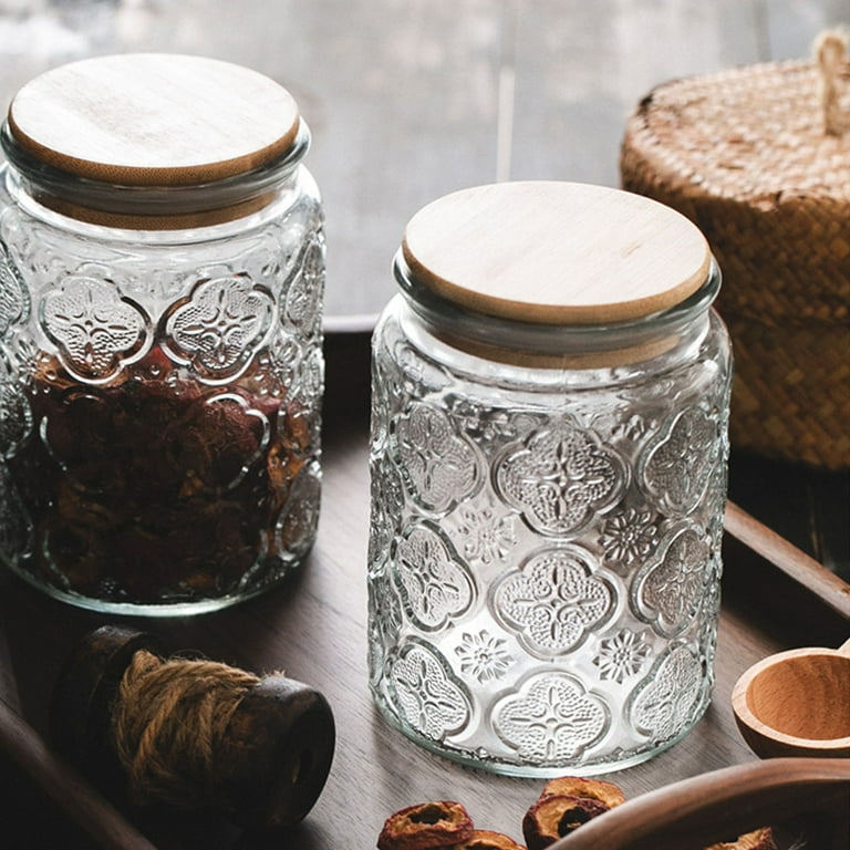 large flour storage containers
