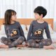 thumbnail image 1 of Conjunto de pijamas de invierno para niños, ropa de dormir navideña de algodón para niñas, pijamas de animales, ropa de dormir para el hogar para niños de 4, 6, 8, 10 y 12 años, 1 of 4
