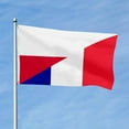 thumbnail image 2 of Aihccy Poland and France Flag with Brass Grommets Size - 3x5Ft, 2 of 3