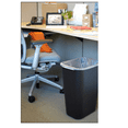 thumbnail image 4 of Plastic Rectangular Small Trash Can Wastebasket, 3 Gallons, Garbage Container Bin (Black, 28.9Cm*21Cm*30.8Cm), 4 of 6