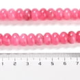 thumbnail image 5 of 5pcs Dyed Natural White Jade Beads Strands Rondelle Cerise 10x6mm Hole: 1mm about 61pcs/strand 15.20 inch(38.6cm), 5 of 5