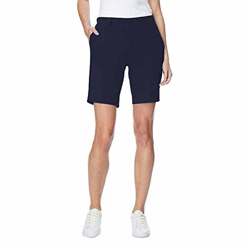 NWT Womens Navy 32 DEGREES Stretchy Casual Shorts Size xs NAVY
