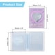 thumbnail image 2 of Uxcell 3inch Kpop Love Heart Hollow Mini Photo Album Photocard Binder Album Holder with 40 Photo, Azul, 2 of 6